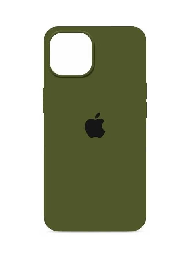 Ocean iPhone 15 Mobile Case Cover, Soft Liquid Silicone Protection Anti-Scratch Shockproof Accessories Slim Protective Back Cover with Microfiber Lining, for iPhone 15 Case, Forest Green - Image 2