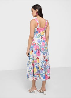 ELLA Floral Print Dress  - Image 2