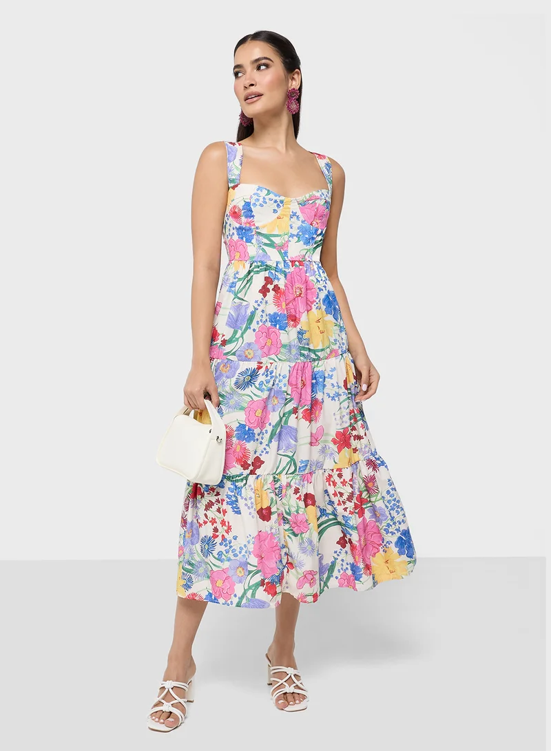 ELLA Floral Print Dress
