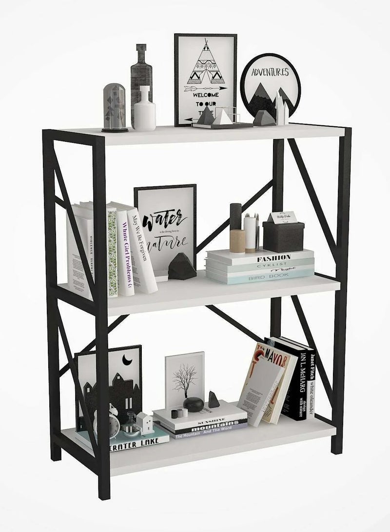 AGD Console Table ,side table with 3-level storage shelves, side table, modern table for the living room, corridor and hall. - Image 1