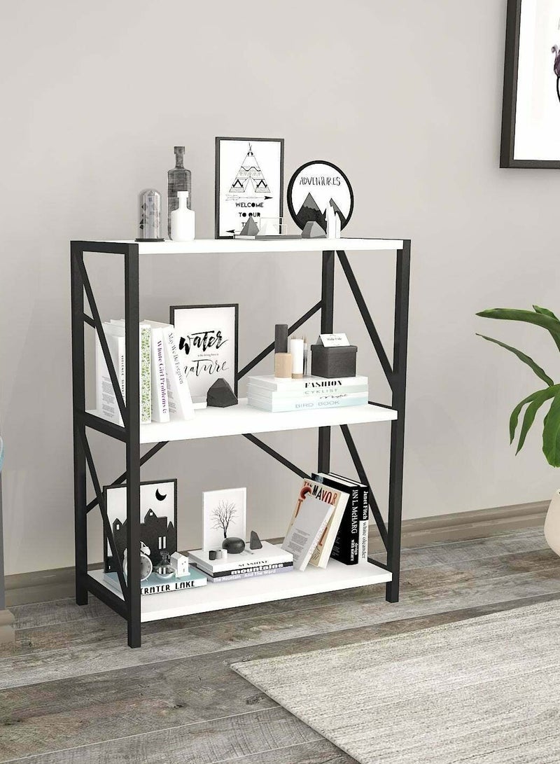 AGD Console Table ,side table with 3-level storage shelves, side table, modern table for the living room, corridor and hall. - Image 4