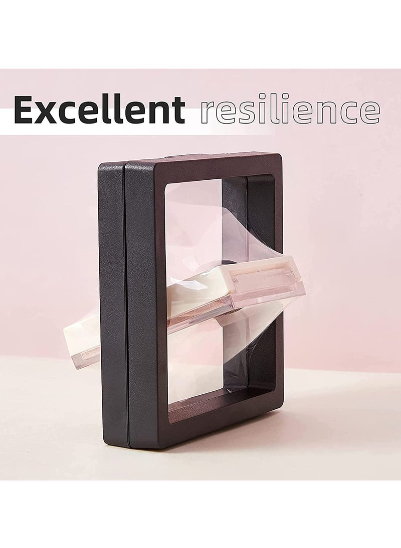 SOLARAE Anti Tarnish Jewelry display Organizer,6Pcs Small Portable Travel Jewelry Box for Women and Girls to Storage Rings Earrings Bracelet, 3.54 x3.54 x0.79 inches, Antioxidation and Dust-proof - Image 4