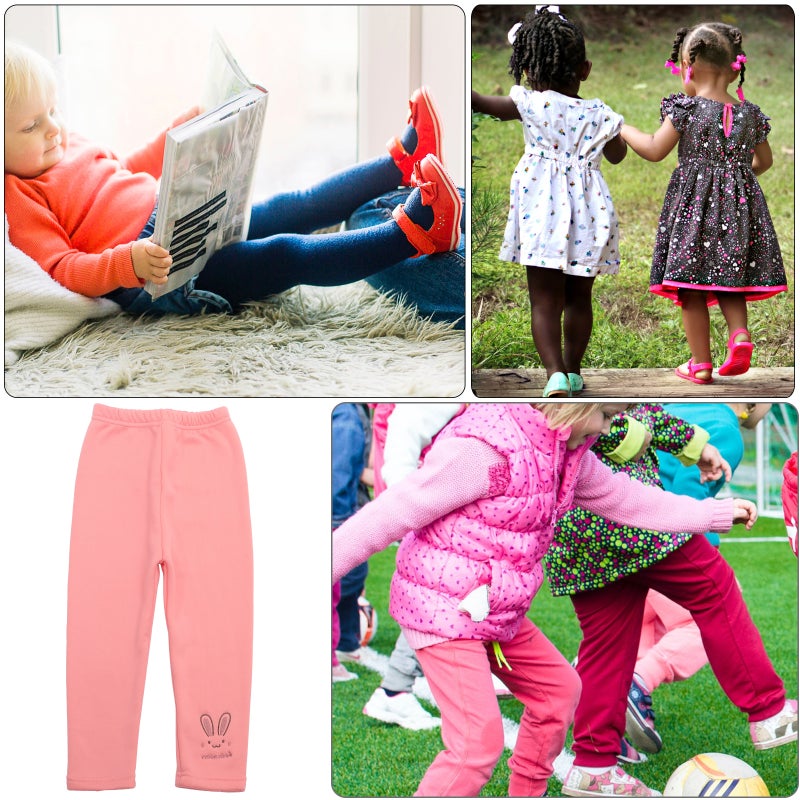 Thick Thermal Tights Winter Warm Lined Leggings Girl Leggings Kids Lined Leggings - Image 2