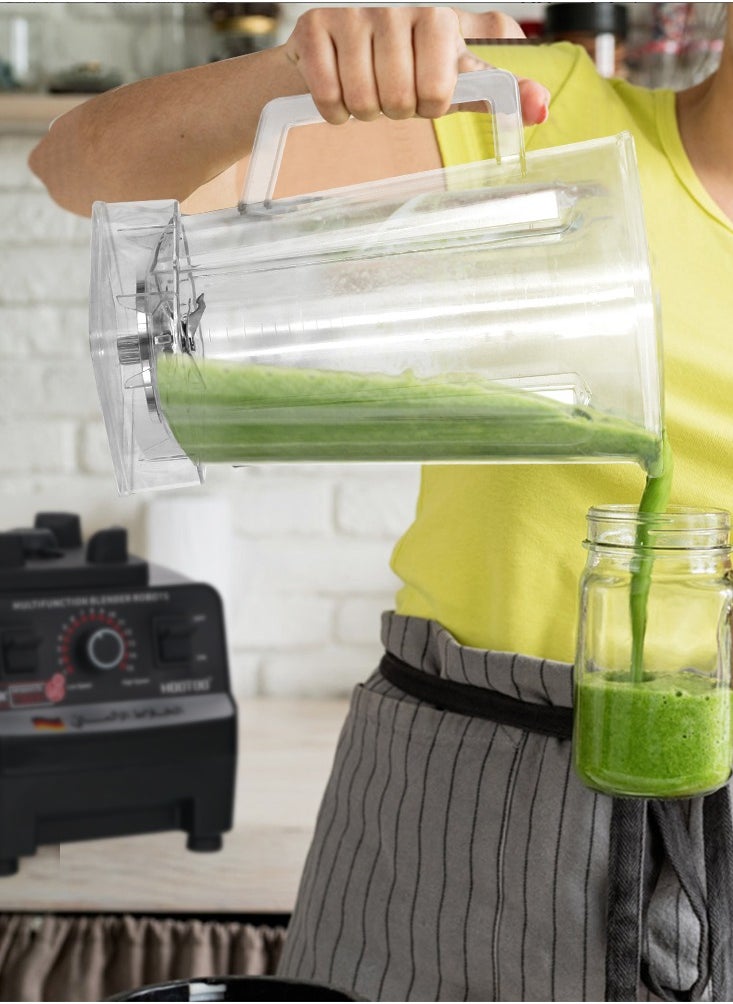 HooToo - A powerful and versatile German technology blender.mixer with a capacity of 2 liters, blender machine with a power of 7200 watts, juicer machine sharp and powerful blades that grind even glass.from HOOTOO. - Image 1