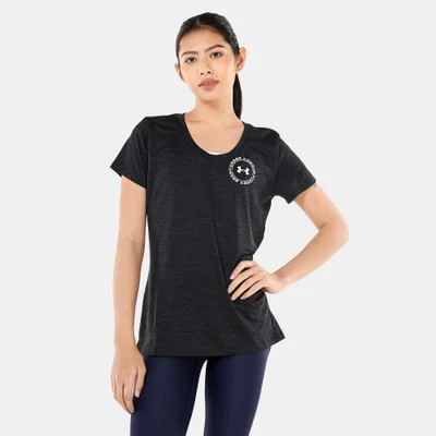 UNDER ARMOUR Women's UA Tech™ Twist Crest T-Shirt