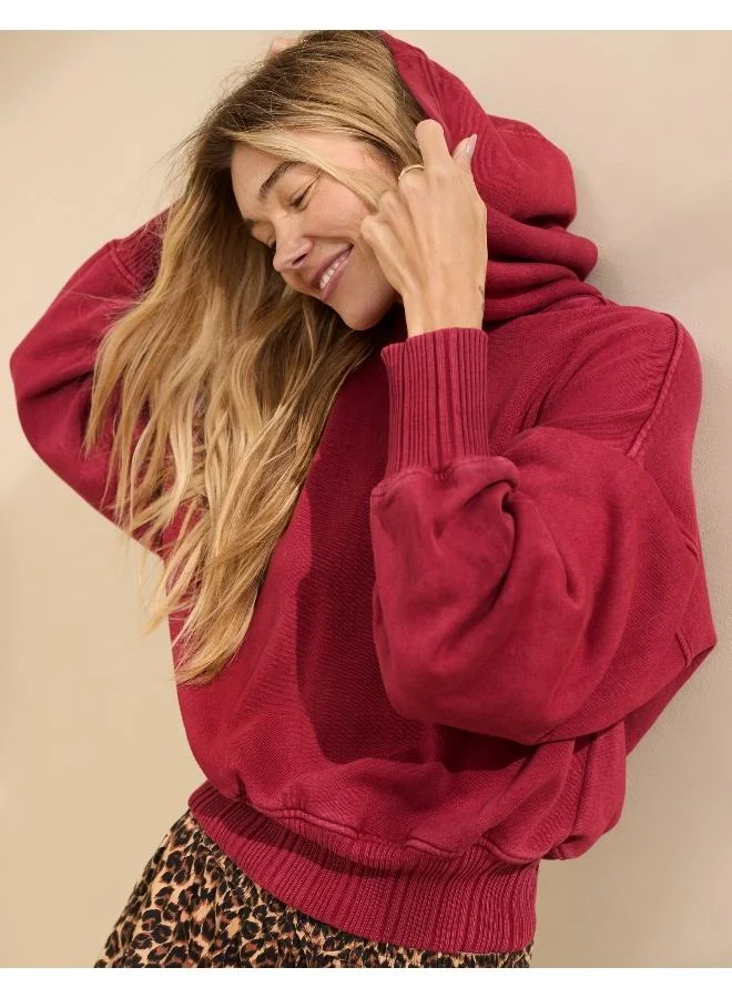 Aerie Aerie Cropped Hoodie