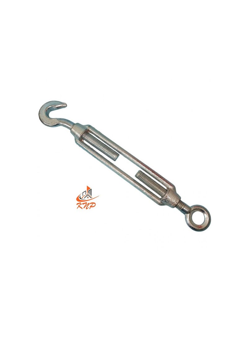 KNP Zinc Plated Turn Buckle Hook And Eye M10  - Image 2