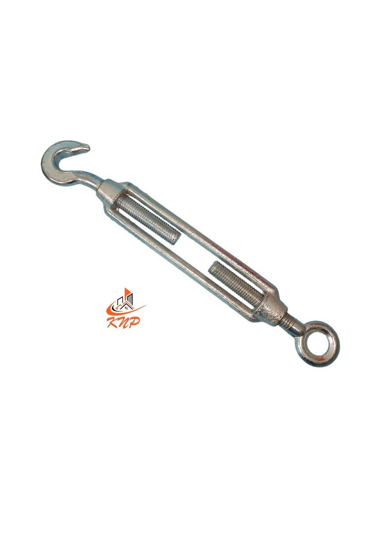 KNP Zinc Plated Turn Buckle Hook And Eye M10  - Image 3