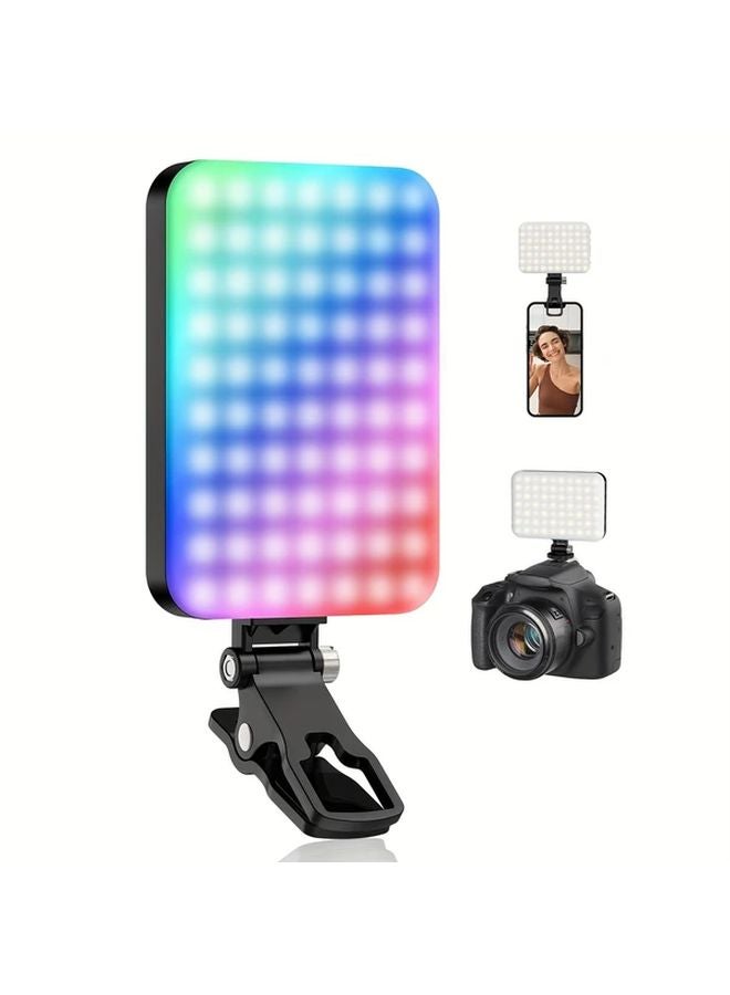 Full Color Professional LED Light 60 LED Beads 2200mAh Rechargeable 7 Modes 10 Brightness Levels - Image 1