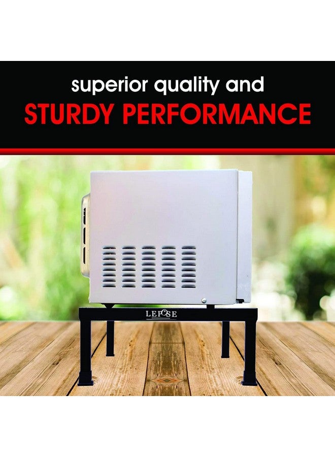 LEPOSE حامل فرن معدني عالي الجودة من ليبوز مع أرجل قابلة للطي، حامل فرن للمطبخ، حامل فرن ميكروويف للمطبخ، حامل فرن ميكرو في المطبخ، حامل فرن ميكروويف، حامل فرن ميكروويف (حامل فرن) - Image 2