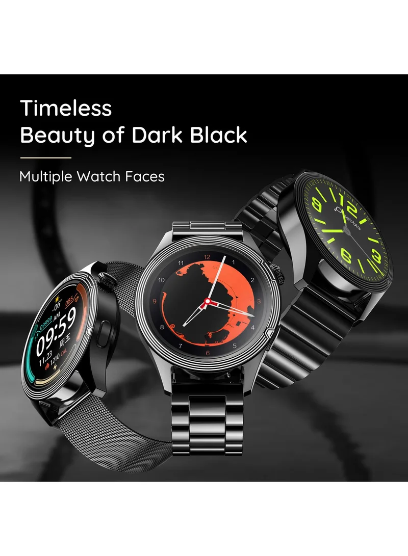 بيبل Carbon 1.39" Smartwatch for Men and Women, HD Display, 600 Nits Brightness, SpO2, Bluetooth Calling, Health Suite