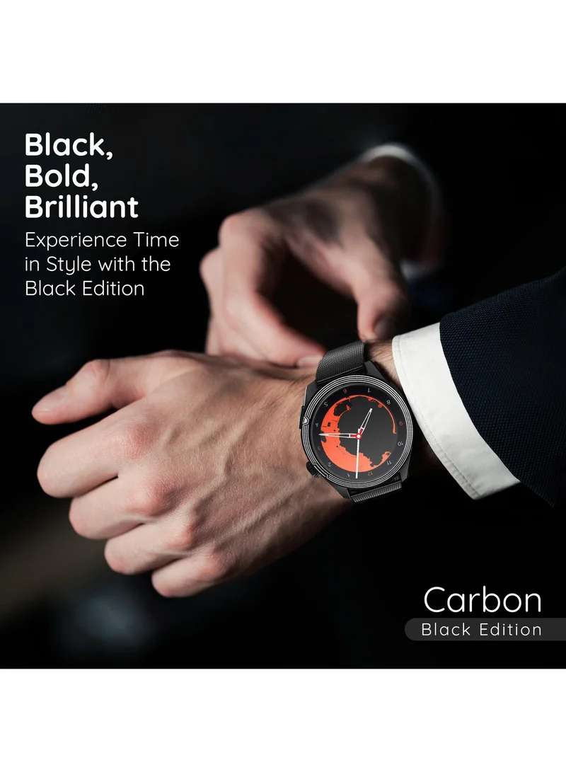 بيبل Carbon 1.39" Smartwatch for Men and Women, HD Display, 600 Nits Brightness, SpO2, Bluetooth Calling, Health Suite