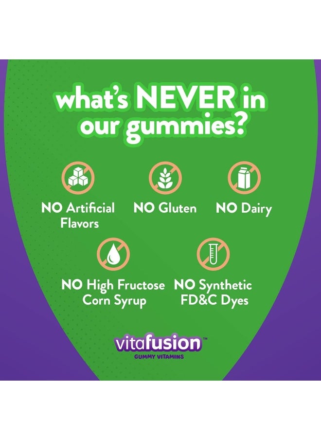 Vitafusion - Vitafusion Fiber Well + Probiotics Gummies for Adults, 60 Count - Image 1
