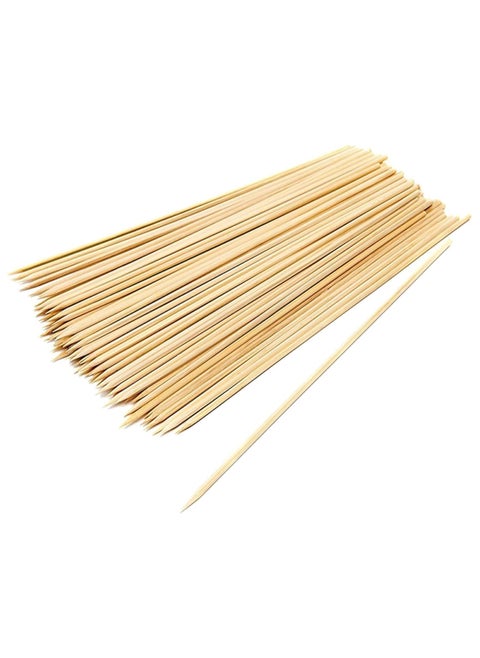 Wooden Skewers For Shish Taouk Beige