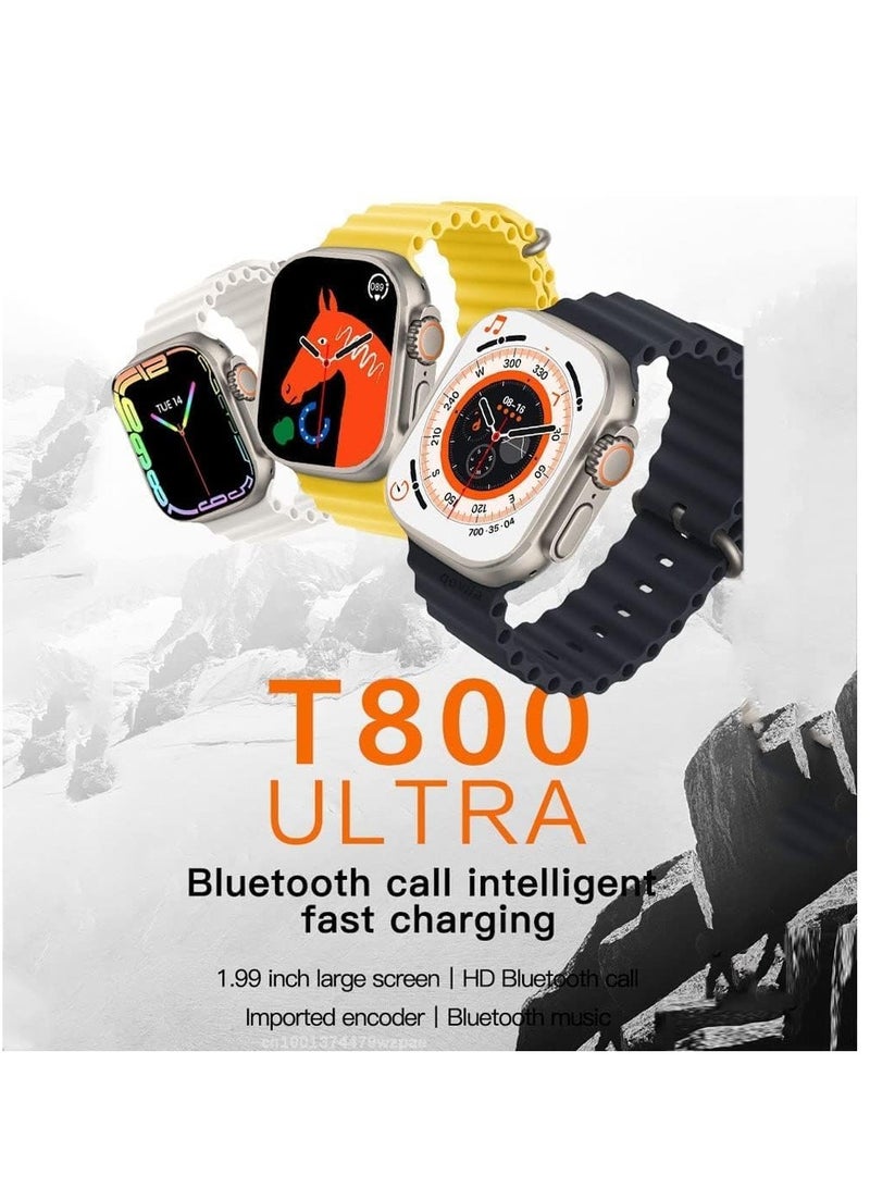 ELTRAZONE 2023 T800 UItra Smart Watch Ultra Series8 NFC Smartwatch Men Women Bluetooth Call Waterproof Wireless Charging Fitness Bracelet - Image 2