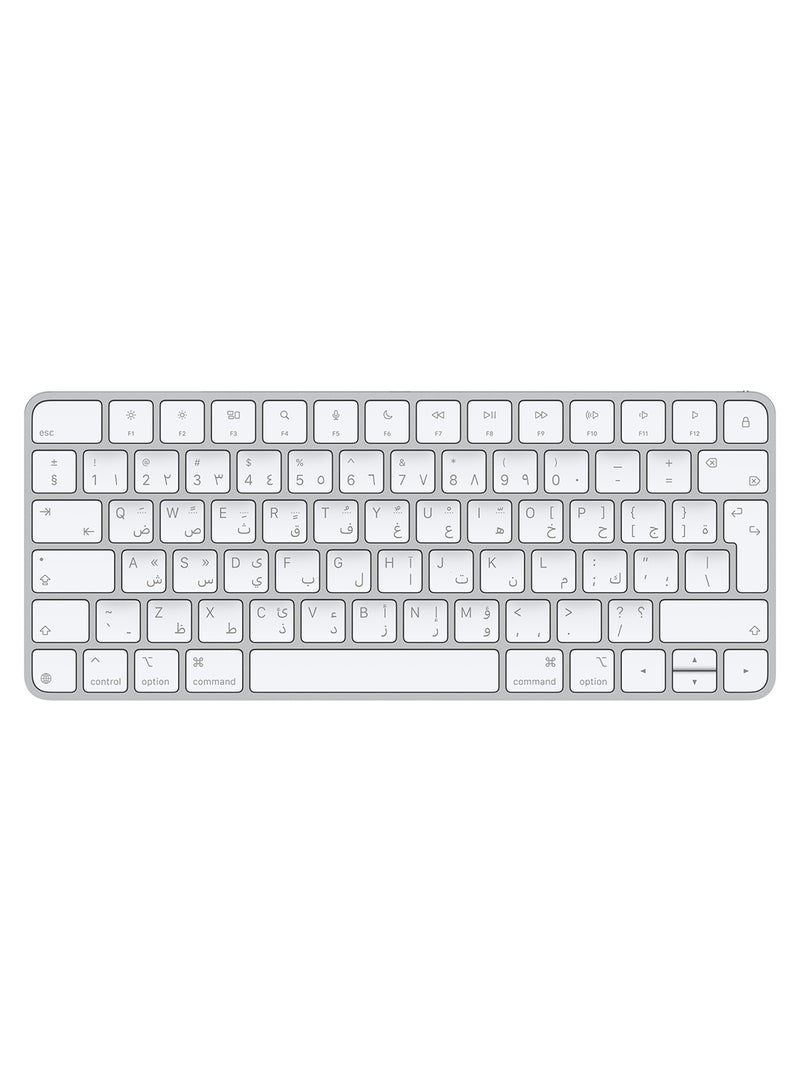 Apple Magic Keyboard (USB-C) - White  Arabic (2024) - Official Stock White - Image 1