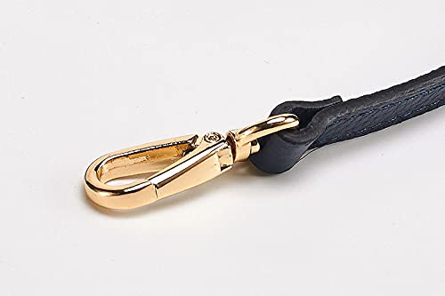 LIVE UP Full Grain Purse Strap Genuine Leather Replacement for Cross Body Bag Handbags(Blue) - Image 5