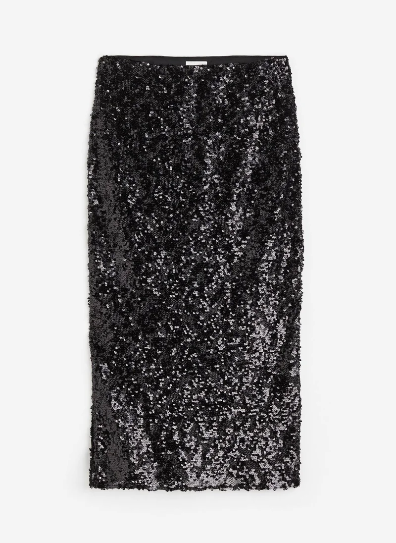 H&M Sequined Skirt