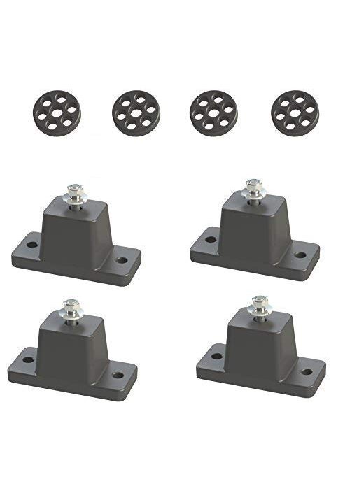 AntiVibration Shock Absorbing Rubber Mounting Bracket for Ductless Mini Split Air Conditioner Condensers