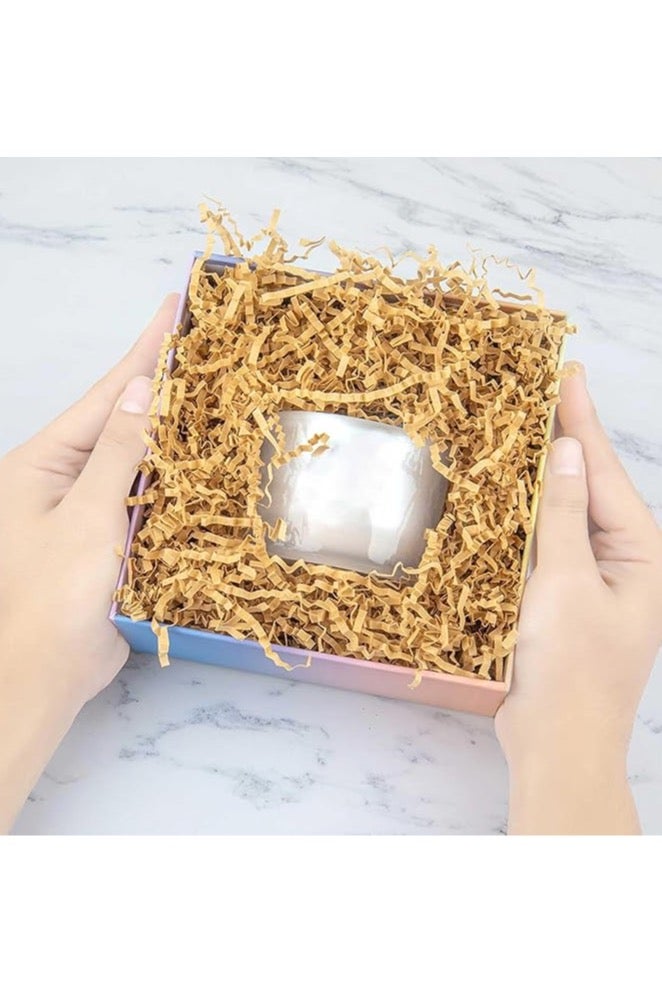 Coco Jar 1pack 50g Raffia Filler Shreds,Crinkle Cut Paper Filler For Gift Boxes,Birthday,Wedding And Bridesmaid Gifts,Handmade Confetti Paper Raffia Filler For Graduation And Packaging,Valentine Day Box Fillers,Mother's Day Box Gifts,Fragile Gift Protection - Image 4