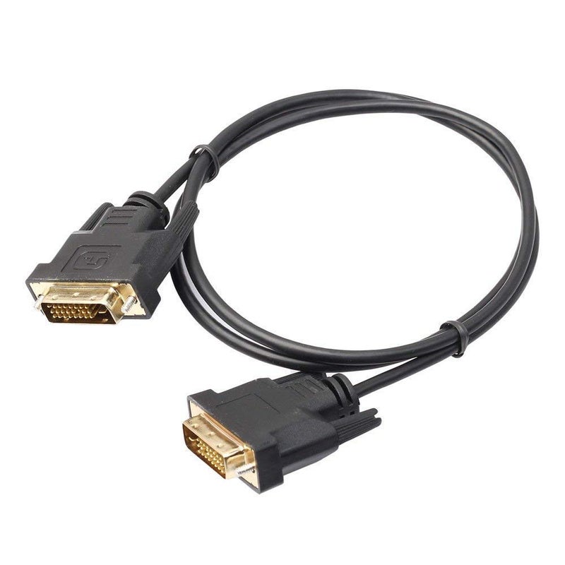WiredCom DVI Male to DVI Male 24+1 Pin Cable (3 Meter) - Image 1