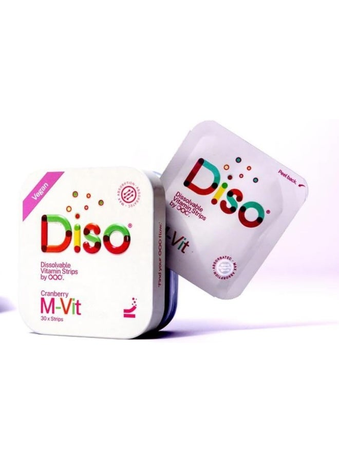 DISO شرائط فيتامين التوت البري القابلة للذوبان للبالغين - Image 5