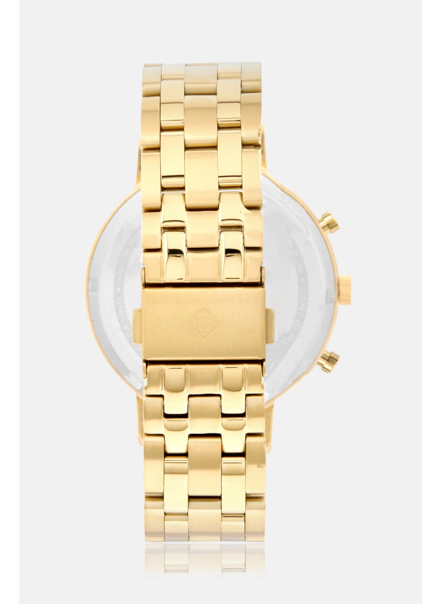 GANT Men G121013 Stainless Steel Analog Watch, Gold  - Image 3
