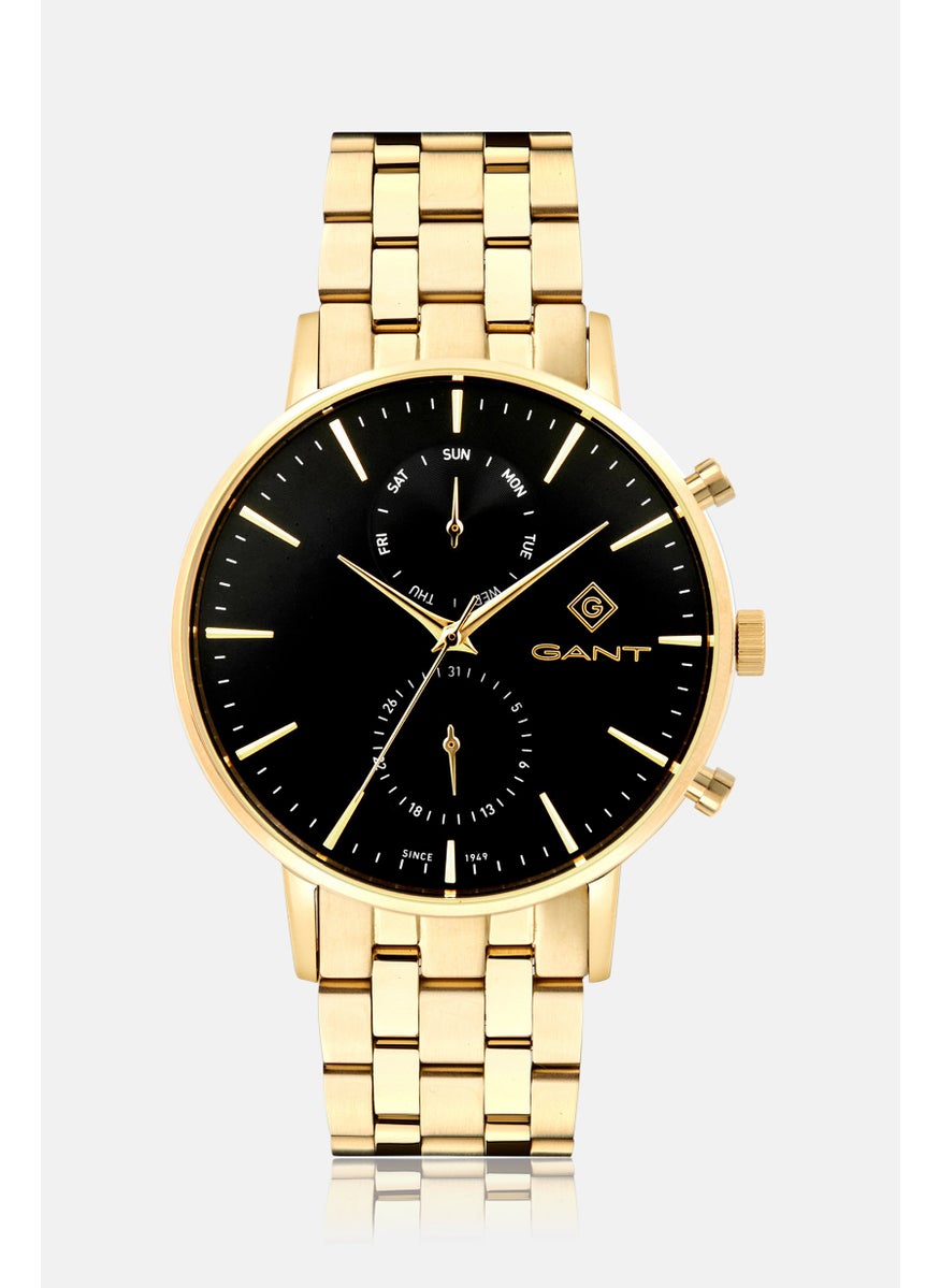 GANT Men G121013 Stainless Steel Analog Watch, Gold  - Image 1