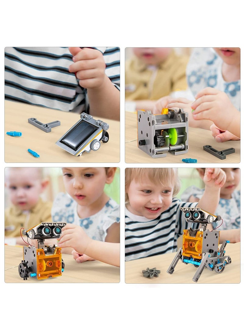 Arabest - 13-in-1 STEM Solar Robot Kit, Learning and Educational Toys for Kids, Science Building Toys DIY Science Kits Gift, Science Experiment Set Gifts Toys for Boys Girls Teens - Image 1