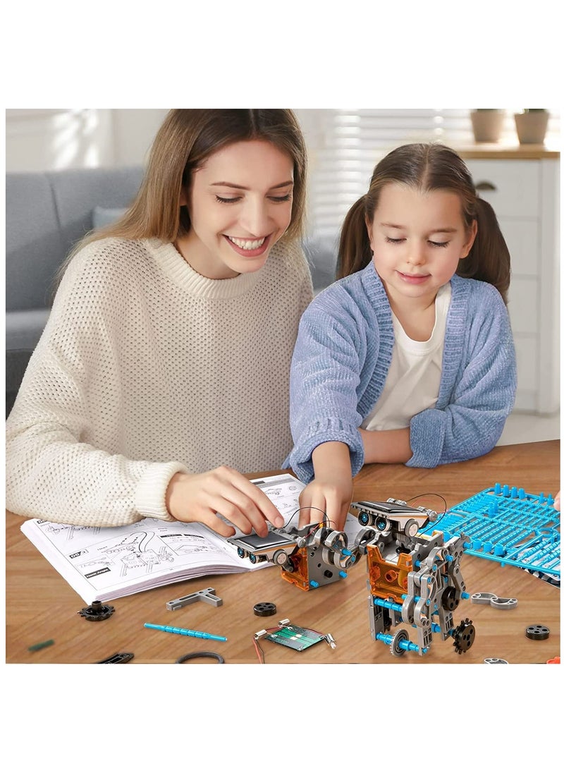 Arabest - 13-in-1 STEM Solar Robot Kit, Learning and Educational Toys for Kids, Science Building Toys DIY Science Kits Gift, Science Experiment Set Gifts Toys for Boys Girls Teens - Image 1
