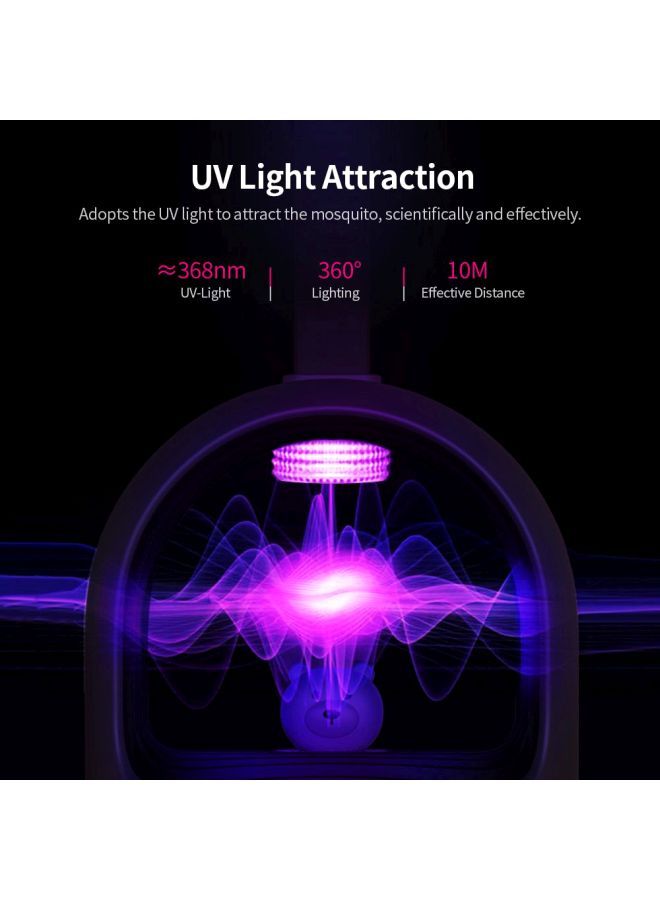 NIBEMINENT USB Mosquito Killer Lamp 2W White - Image 5