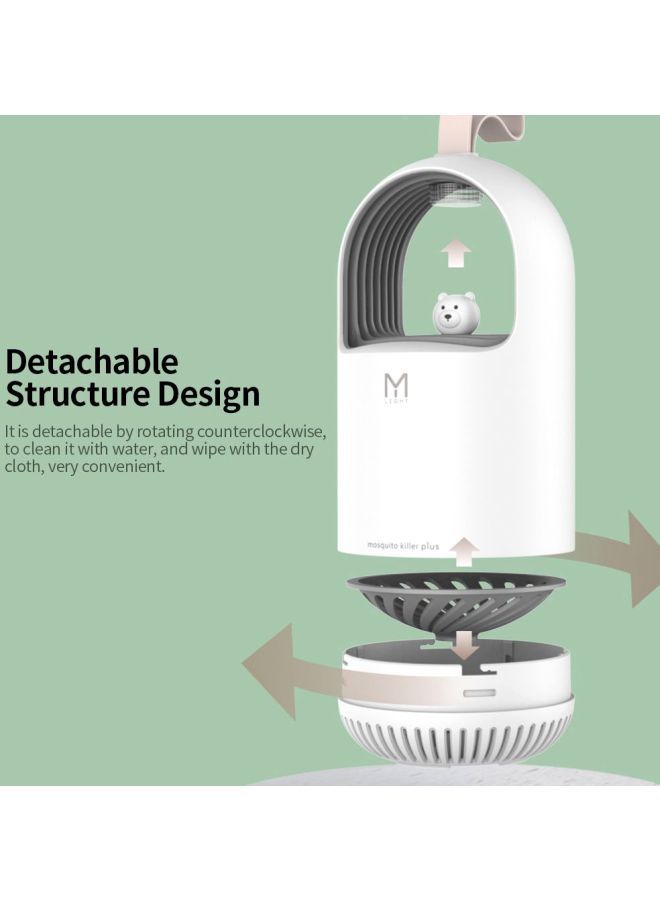 NIBEMINENT USB Mosquito Killer Lamp 2W White - Image 3