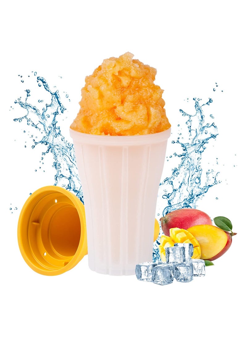 SYOSI Slushy Maker Cup Slushie Magic Quick Frozen Smoothies Cooling Homemade Milk Shake Ice Cream BPA-free Suitable for Families Birthday Parties - Image 1
