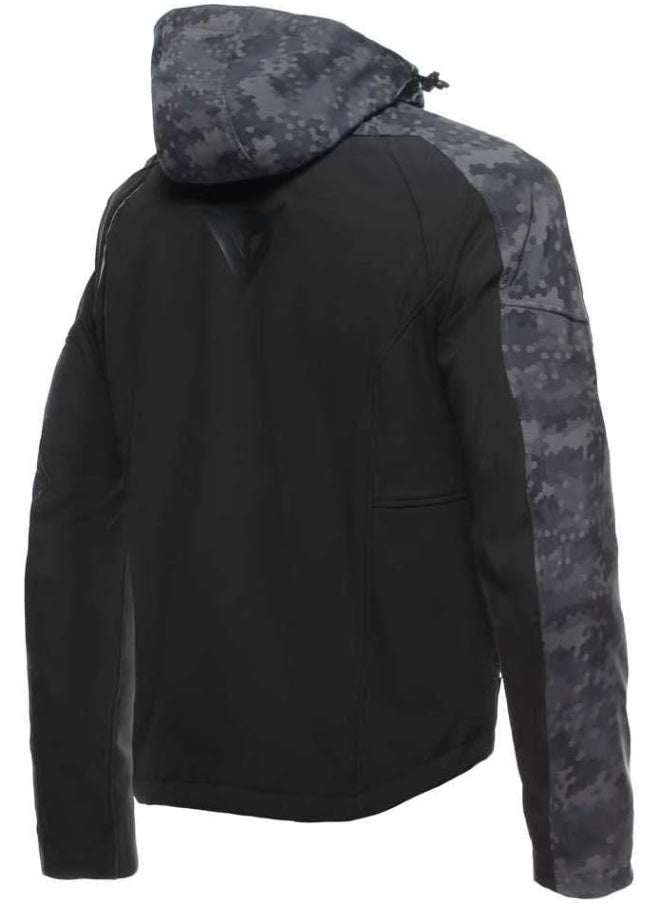 Dainese Men'S Ignite Tex Jacket Motorbike Jacket For Men, Water Repellent And Breathable Fabric Fleece, Men Motorcycle Jacket Rainproof, Shoulder And Elbow Protectors  - Image 1