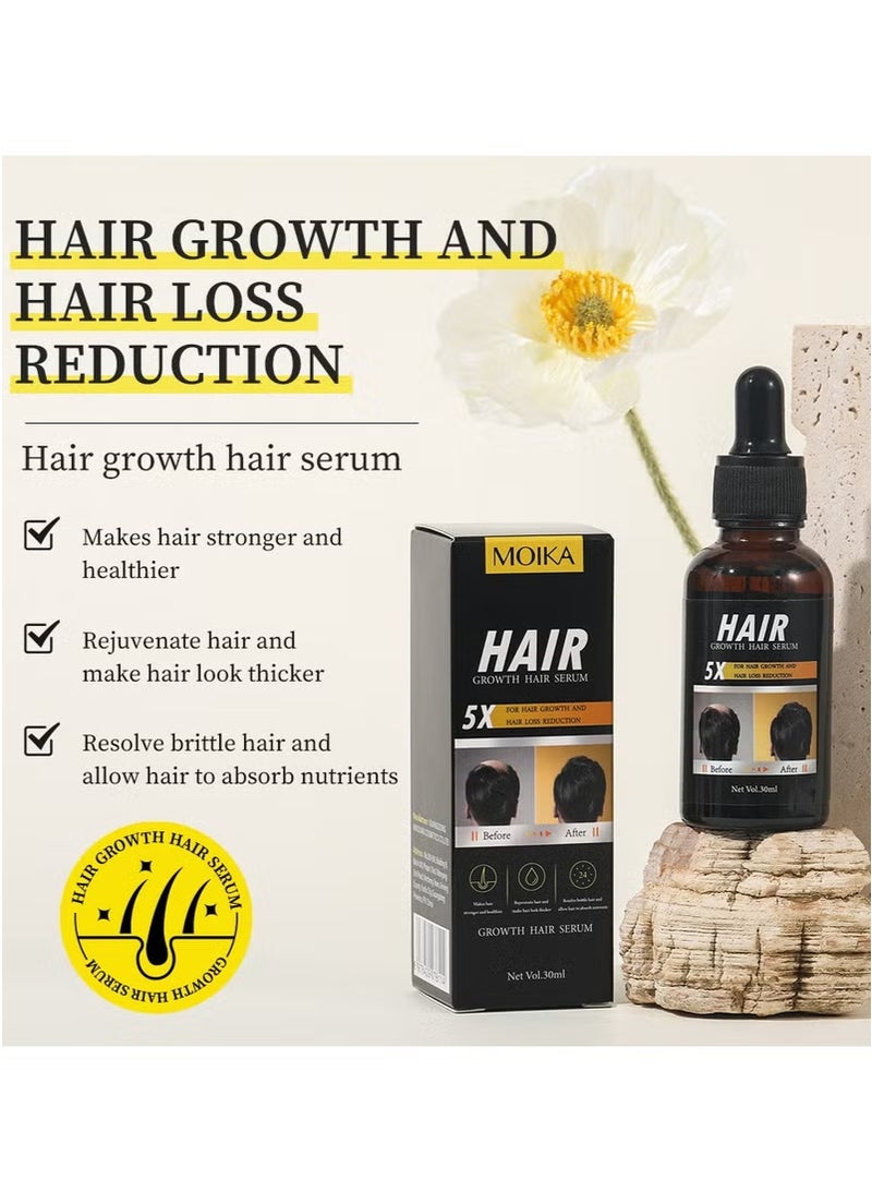 مويكا خلاصة نمو الشعر، مُرطب ومغذي لنمو الشعر، 30 مل - Image 2