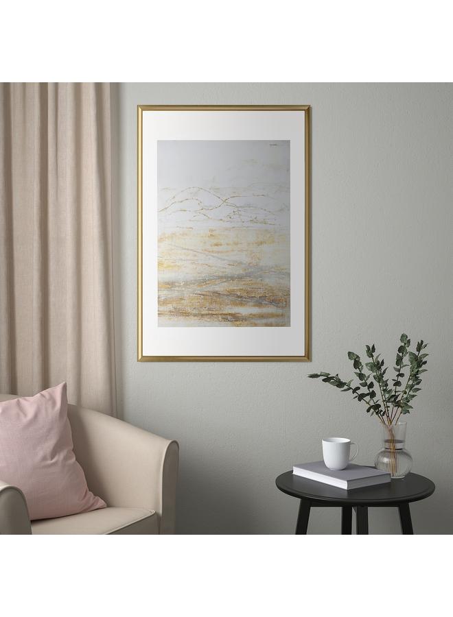 زبون إطار، لون ذهبي، 61×91 سم - Image 4