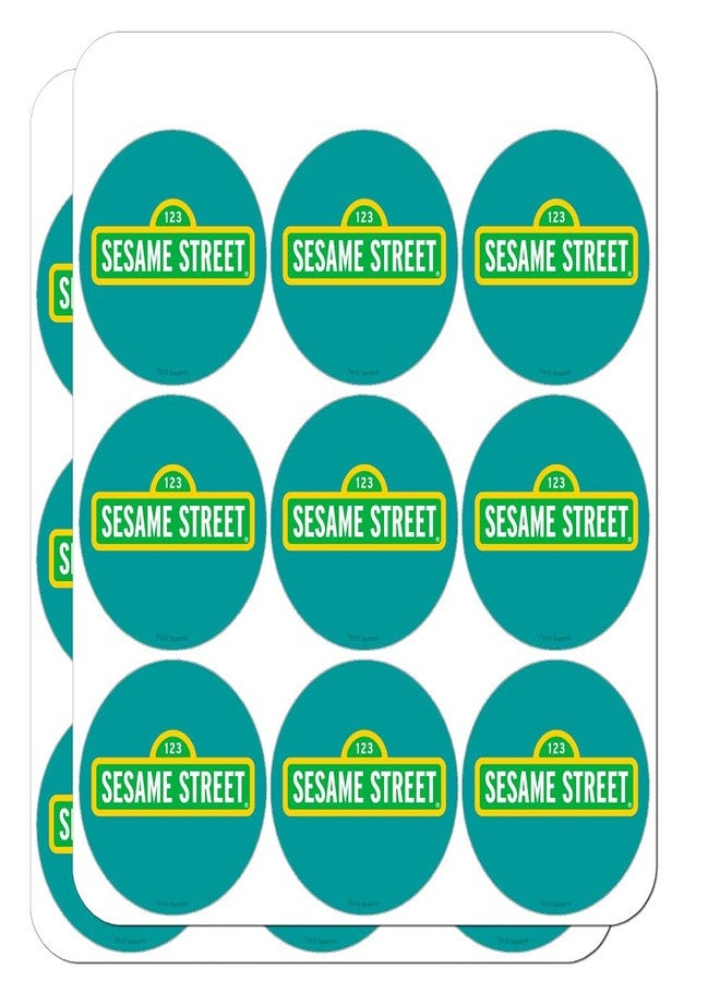 GRAPHICS & MORE Sesame Street Logo Planner Calendar Scrapbooking Crafting Stickers - Image 1