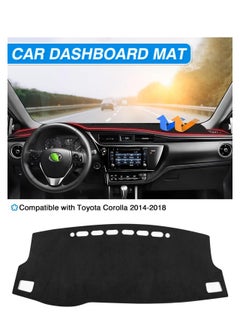 Generic Panel Sunscreen Dashboard Mat Cover For Toyota New Corolla (2014-2018)  - Image 4