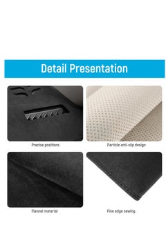 Generic Panel Sunscreen Dashboard Mat Cover For Toyota New Corolla (2014-2018)  - Image 5