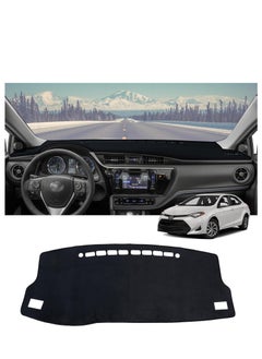 Generic Panel Sunscreen Dashboard Mat Cover For Toyota New Corolla (2014-2018)  - Image 1