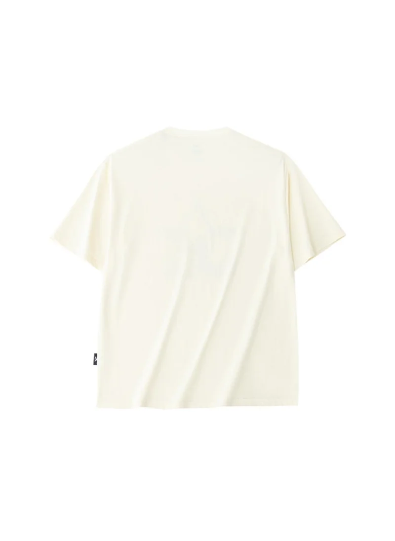 ANTA CLASSICAL CULTURE Short T-Shirt White