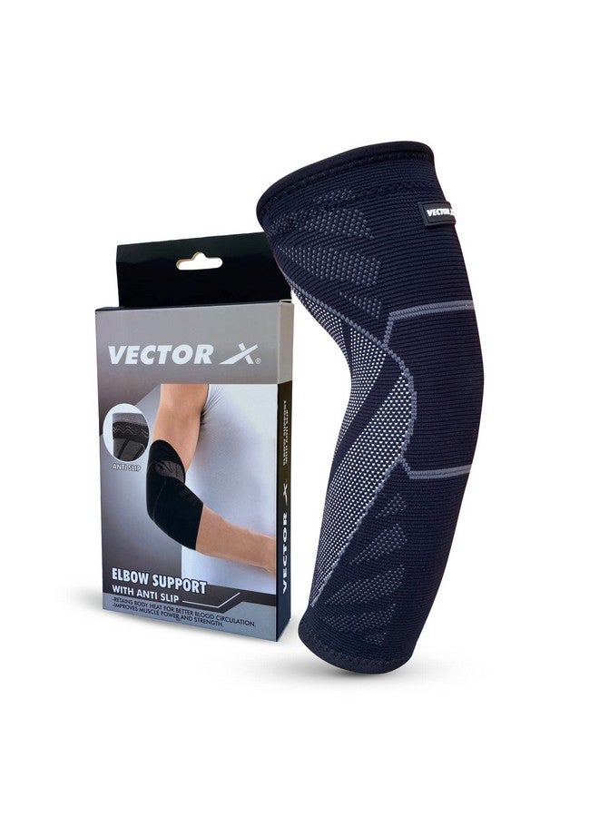 Vector X Elbow Support Compression Sleeve for Tendonitis, Tennis Elbow, Golf Elbow Treatment - Reduce Joint Pain During Any Activity! - Image 1