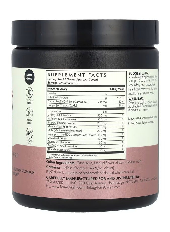 تيرا أورجانيك تركيبة صحة الأمعاء , مسحوق تحسين أداء الجهاز الهضمي ,القضاء على الانتفاخات والغازات وحساسية الطعام ,بطعم التوت,8.57 أونصة (243 جم) - Image 2