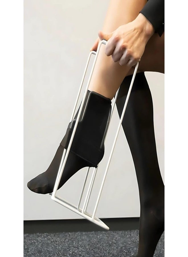 Relaxsan Stocking Donner for L to 3XL Compression Stockings | Compression Sock Aid & Stocking Threader | Easy Wear Tool for Compression Stockings | Durable & User-Friendly Design - Image 1