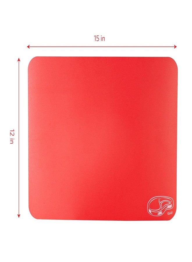 Glad Flexible Cutting Board Set - Colored Thin Plastic Mats for Kitchen with Food Icons - BPA-Free and Non-Porous for Cooking and Chopping, 12x15 inches - Image 3