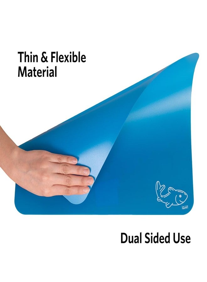 Glad Flexible Cutting Board Set - Colored Thin Plastic Mats for Kitchen with Food Icons - BPA-Free and Non-Porous for Cooking and Chopping, 12x15 inches - Image 5