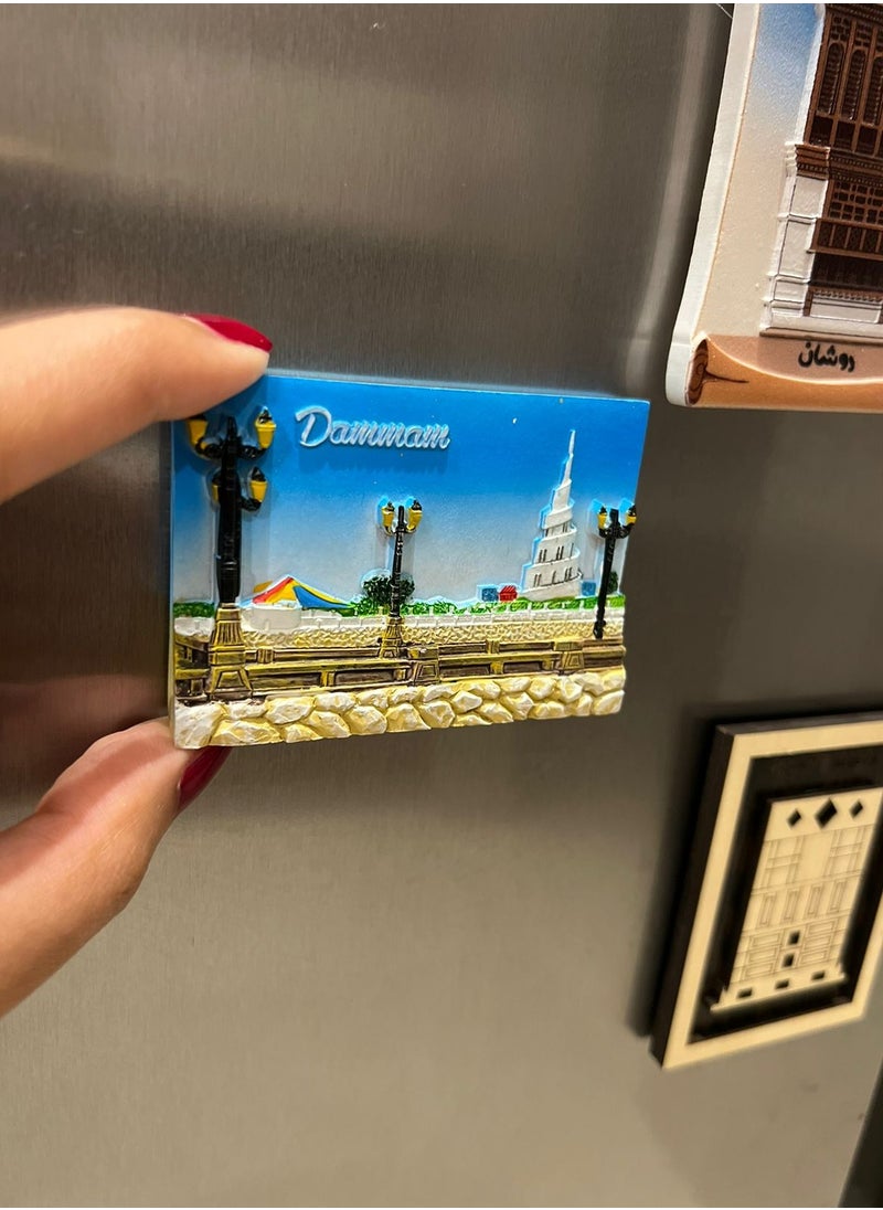 SHABABUNA x HNAK Refrigerator magnet designed from Dammam  Saudi Arabia  - Image 2