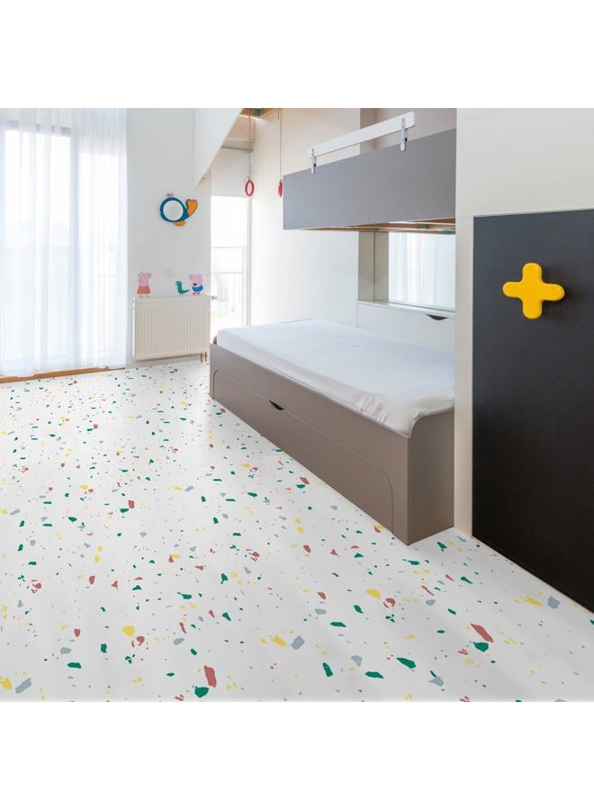Art3d Peel and Stick Floor Tile, 30-Pack 12 x 12in. Covers 30 Sq.ft, Waterproof Vinyl Flooring Tiles Self Adhesive for Kitchen, Bathroom & Bedroom - Modern Terrazzo - Image 2