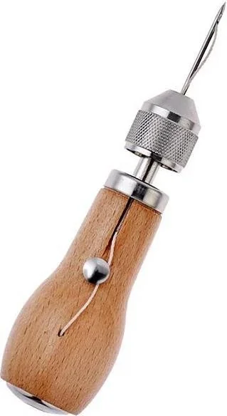 Dopar Hand Sewing Machine with Roller (Saraç Needle) Leather Hand Tool