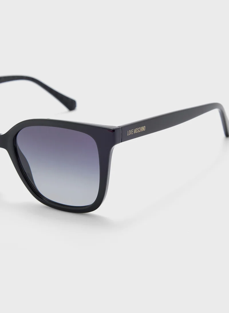 Love Moschino Mol077/S Wayfarers Sunglasses